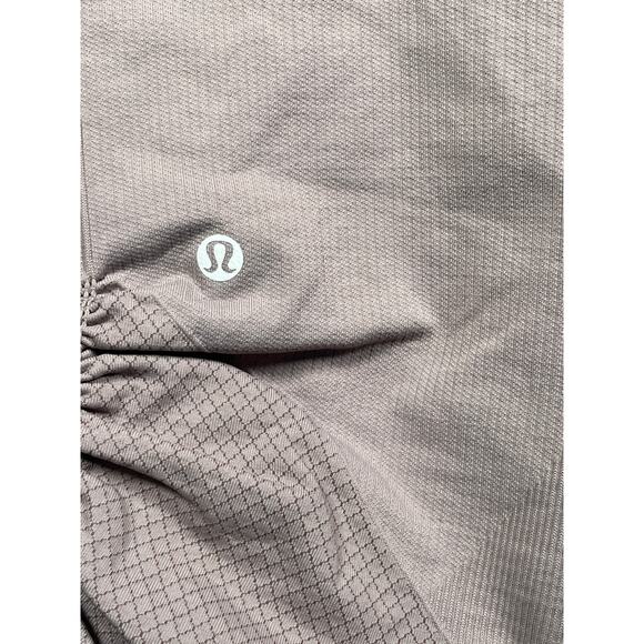 Lululemon Awakening Leggings x Taryn Toomey Misty Mauve 4 Cropped Athleisure - Picture 3 of 4